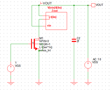 figure 19 simetrix p05 schematic nmos 7nm zds freq_response